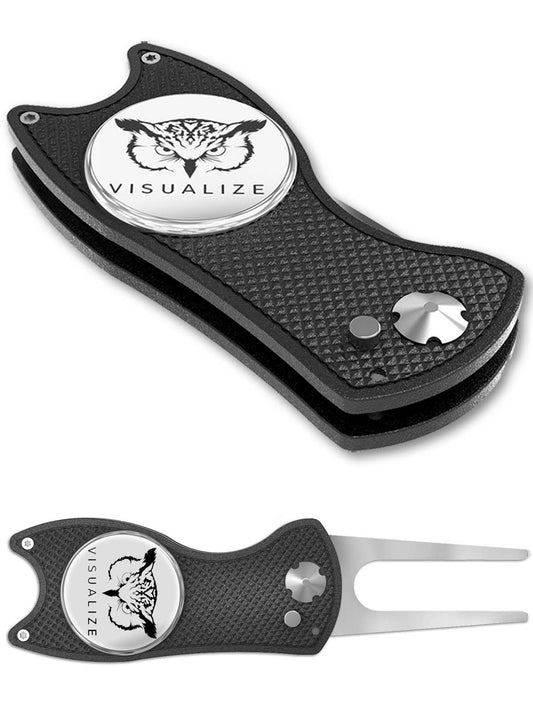 THE ORIGINAL TALON | Switchblade-Style Divot Repair Tool - Black