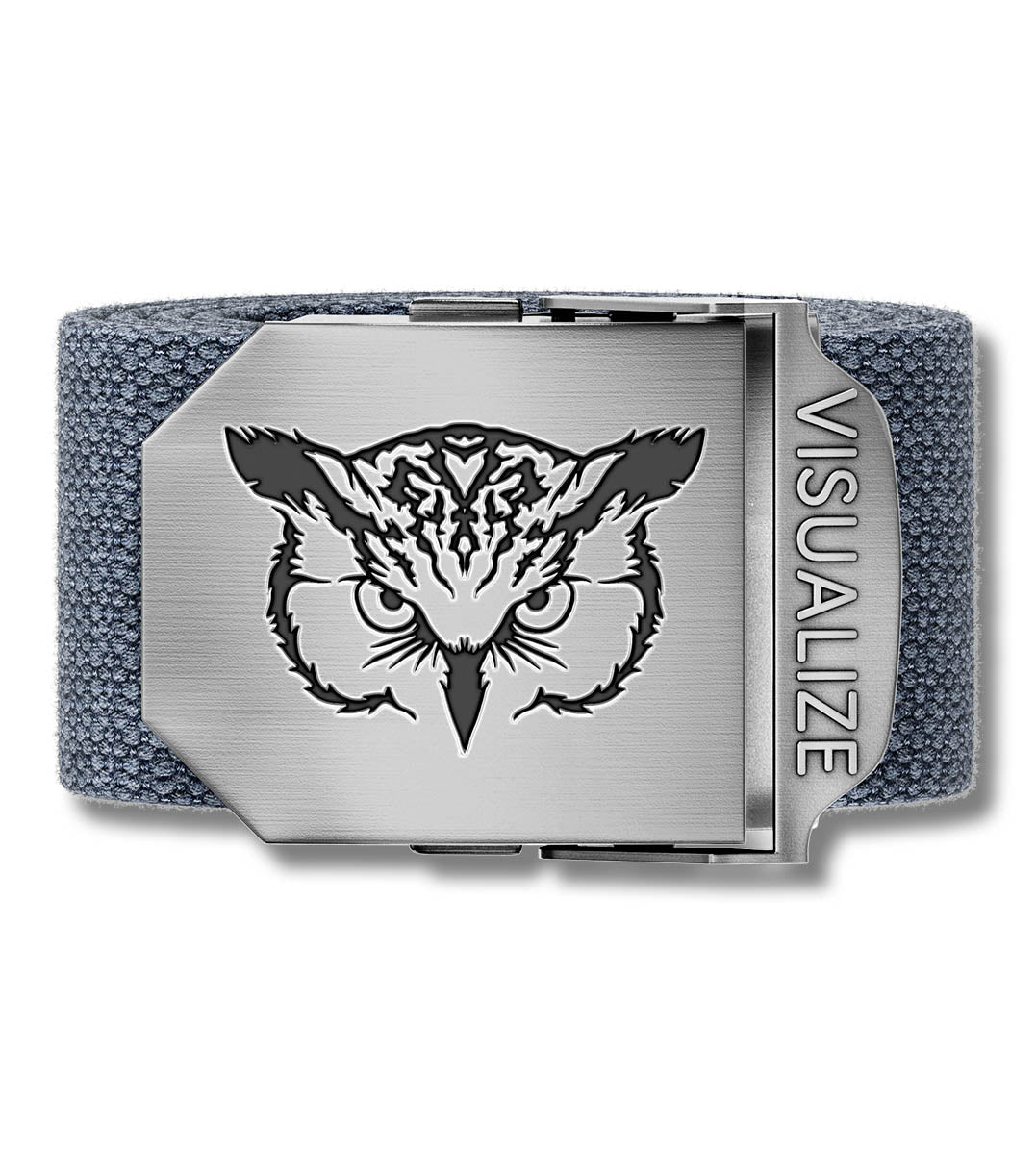 MANTLE | Golf Web Belt - OCEAN GRAY