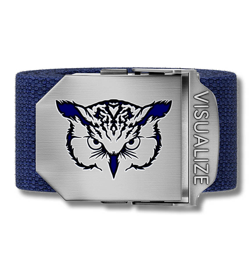 MANTLE | Golf Web Belt - NAVY BLUE