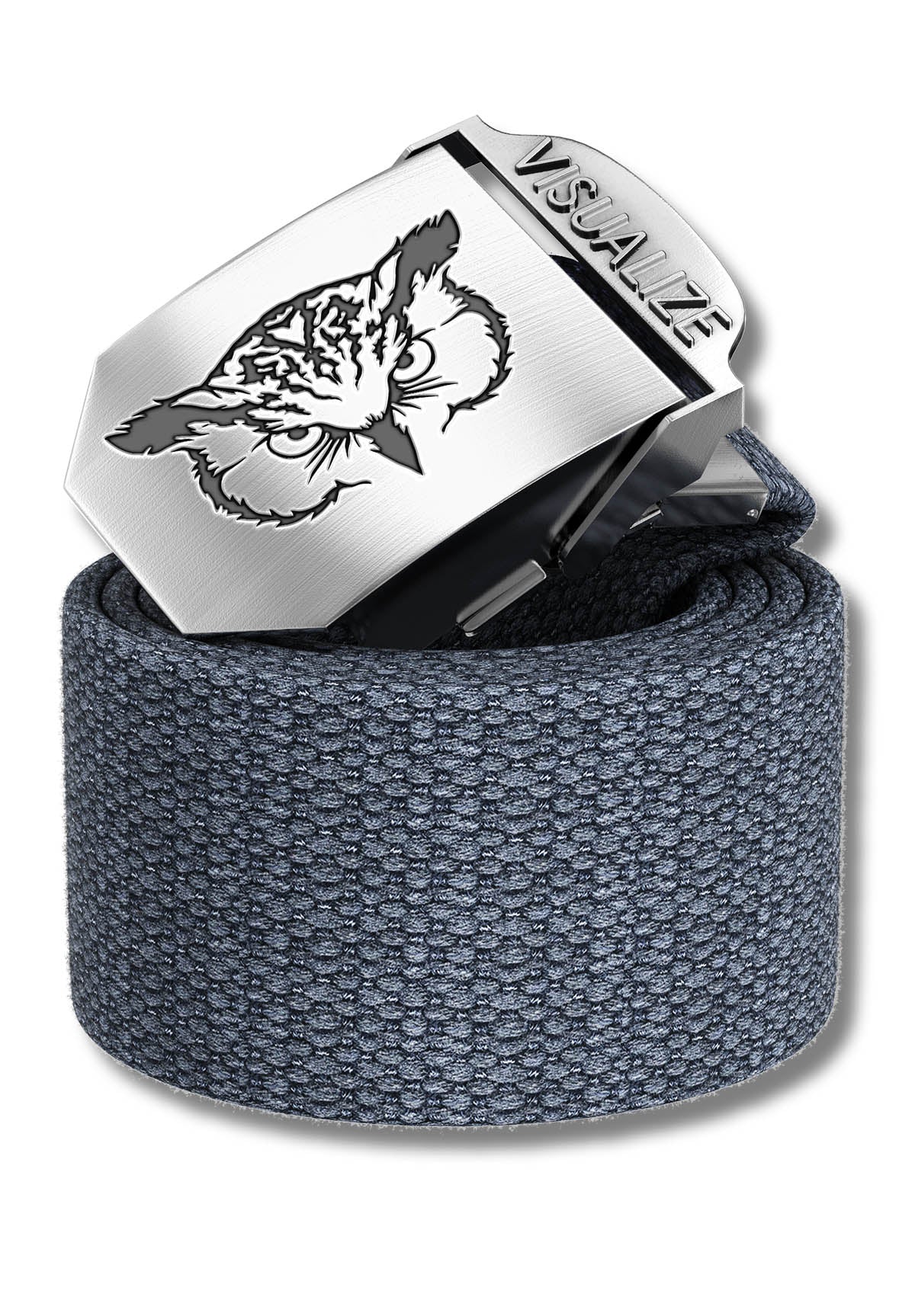 MANTLE | Golf Web Belt - OCEAN GRAY